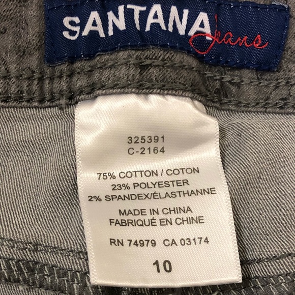 Grey Capri Jeans - Picture 4 of 4